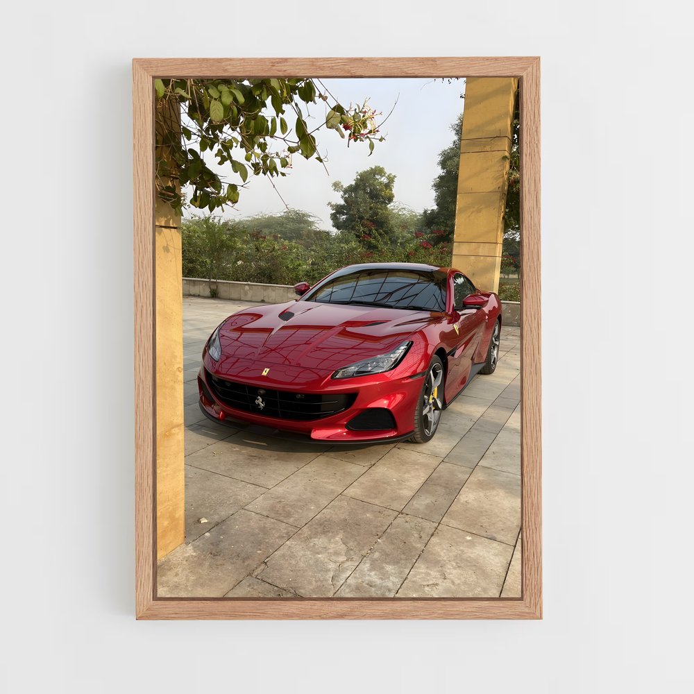 Poster Ferrari à Portofino (vue 4)